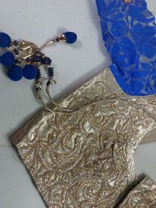 Redimet Elegant Blue &amp; Pink Lehenga Choli Set