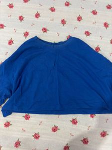Blue Boxy Top