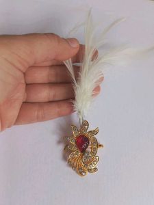 Feathered Brooch