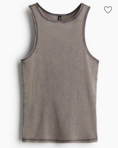 NEW WITH TAGS H&amp;M Ribbed Vest Top For Women