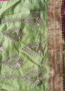 Beautiful Embroidered Plazo Jample Set