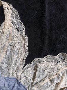Lace Trim Nightsuit Combo