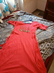 Orange Color New Top