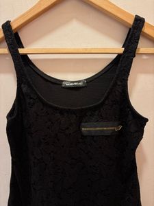 Beautiful Black Lace Tank Top