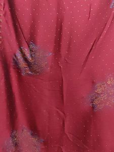 Excellent Stone Work Saree With Blouse