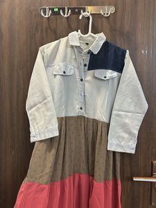 Stylish Color Block Maxi Dress