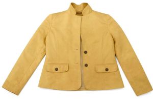 Yellow Casual Jacket