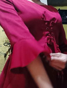 Mehroon Color Top