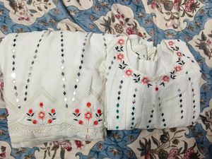 Frock With Garara And Duppata