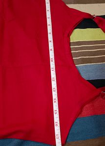 Red Kurta Set