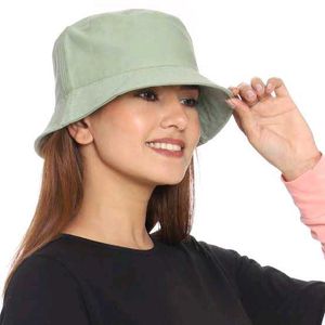 A Yellow Bucket Hat