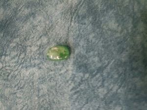 Green Gemstone Cabochon Emerald