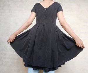 Little Black Dress with Cutouts