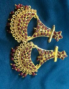 Big Golden Jhumkas Or Dangler