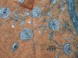 Floral Saree with stitched blous
