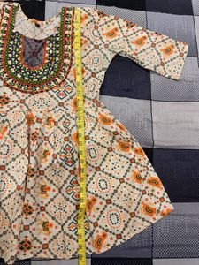 Short Round Neck Kurti