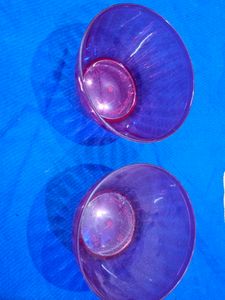 Purple Fiber Bowls (Set of 2)