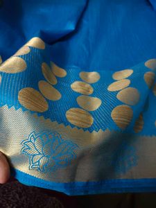 Elegant Blue Saree