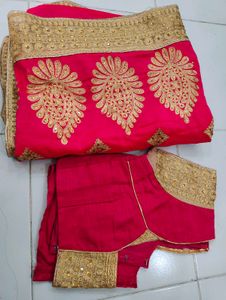 Wedding Saree With Blause