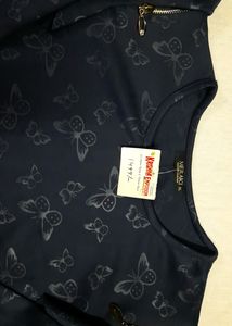 Butterfly Printed Top