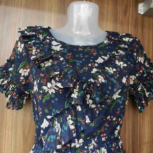 Floral Print Midi Dress