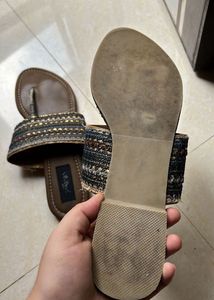Party Wear Flat Sandel