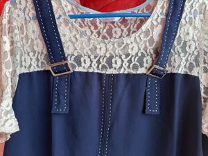 Korean Shoulder Lace Middy