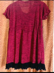 Maroon Top