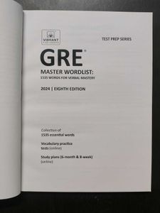 GRE Master Wordlist