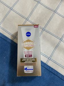 Nivea Luminous EvenGlow only face cream available