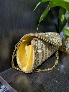 Elegant Clutch(with Mirror Work)