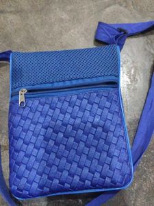 Blue Sling Bag