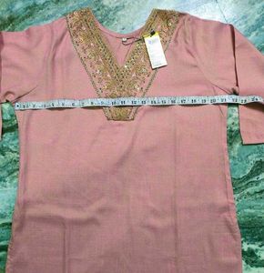 Pink Beautiful Kurta
