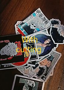 ANIME STICKERS (pack Of 40 ).   Without Cutting At ₹70 With Cutting At ₹90
