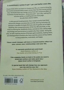 Atomic Habits Book
