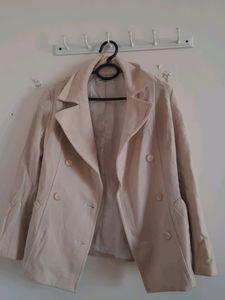 Cream Formal Blazer