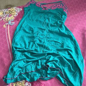 Polka Dot Smocked Dress