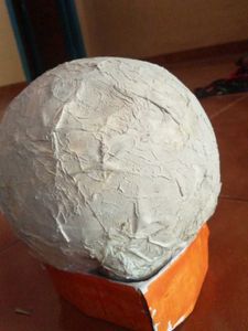 Paper Mache Moon