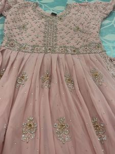 the pink plazo set