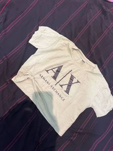 Armani Exchange Crop Top