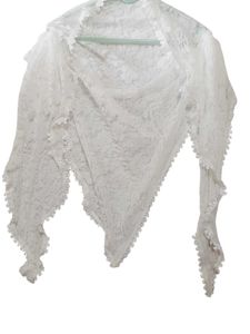 Christian Scarf for Church Big Size White Color