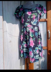 Floral Print Dress
