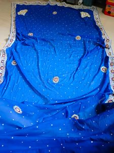 Blue Chiffon Dupatta 😍💙
