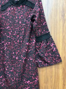 Animal Print Mini Dress