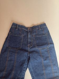 Vintage Flare Jeans with Front Pockets