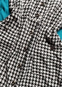 Houndstooth Dress