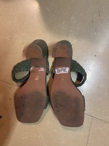 INC.5 Woven Heeled Mules