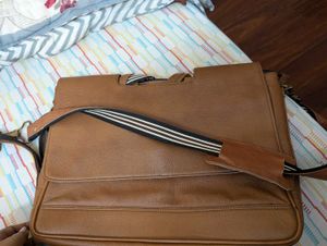 Leather laptop Bag