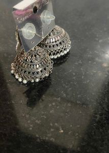 Oxidised Jhumkas