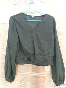 Black Crop Top